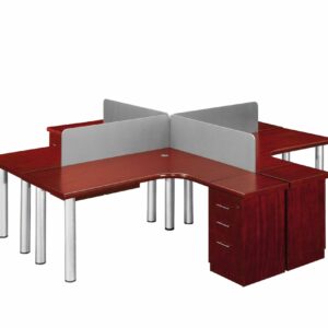 Executive Four Way Cluster Desk