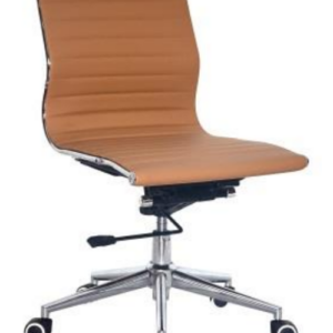 Classic Pleather Medium Back - No Arms