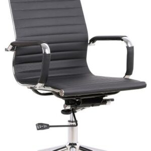 High Back Modern Eames chair with quality chrome frame