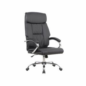 Century High Back PU Leather Chair
