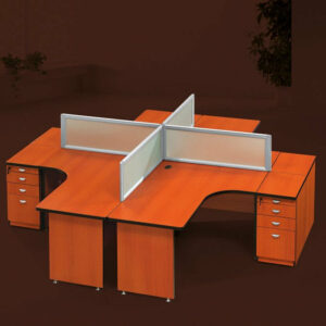 Four Way Cluster Desk