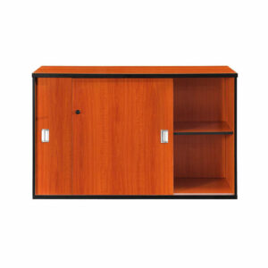 Sliding door credenza