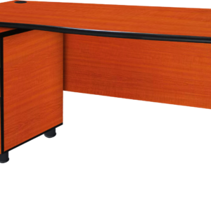 Desk with Three Draw Mobile Pedestal