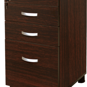 Desk height pedestal with deep filer ,and central locking
