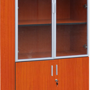 Glass door cabinet