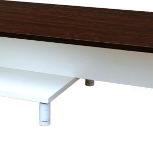 Mahogany & White combo coffee table