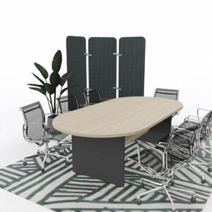 Oval Meeting table