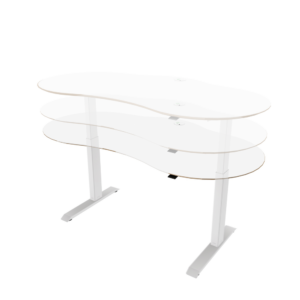 Entrawood Height Adjustable DESK dream layer
