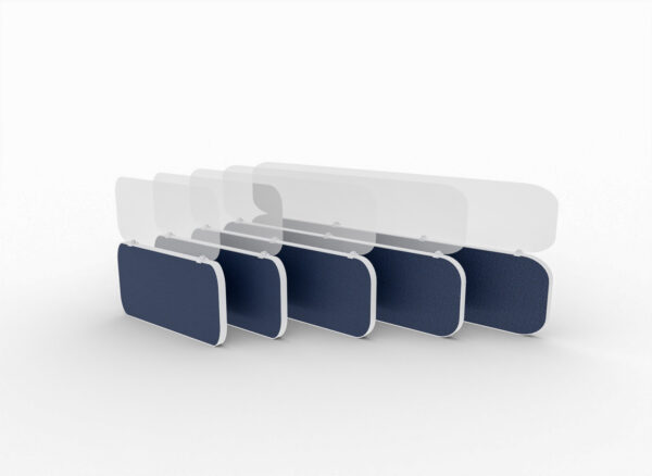 Evolution screen with perspex – Cyncon – Office Furniture